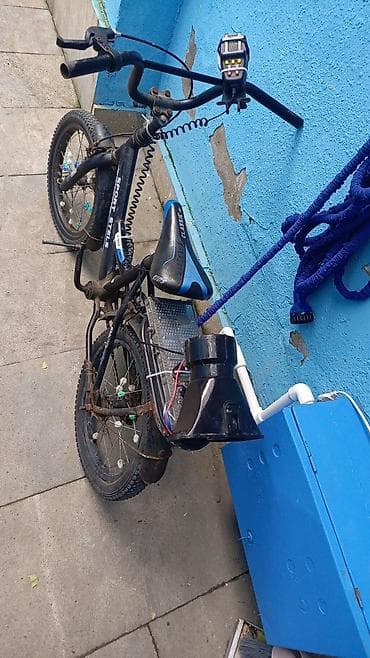 Elektrikli uşaq velosipedi – modifikasiya olunmuş - Çərçivə: 16" — 1