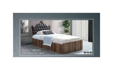 akril mdf: Yeni, Təknəfərlik çarpayı, Matras ilə, Siyirməsiz, Türkiyə — 1