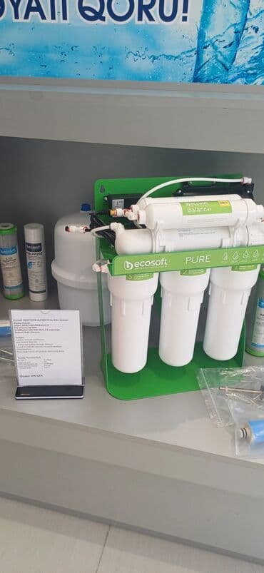диспенсер для воды: Ecosoft P’URE seriyası – Ev üçün osmos əsaslı su təmizləmə sistemləri — 32
