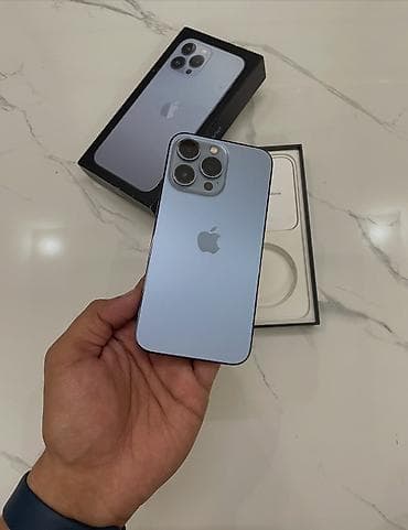 data modem sim card: IPhone 13 Pro, 256 GB, Sierra Blue, Zəmanət, Kredit, Simsiz şarj — 2