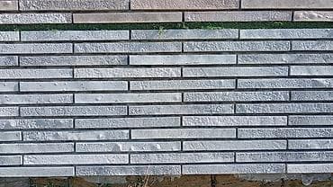 Dekorativ fasad/şəxsi həyət divarı üçün uzun formalı beton/plastik daş