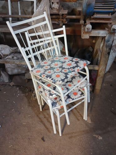 mətbəx stol: Mətbəx üçün, Yeni, Qatlanmayan, rəng - Ağ Stul — 3