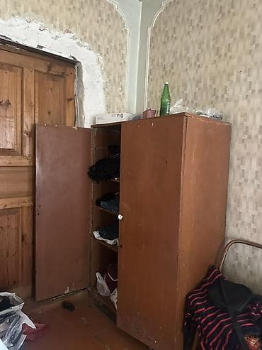 İki qapılı taxta paltar şkafı - Material: massiv taxta/kombinə — 1