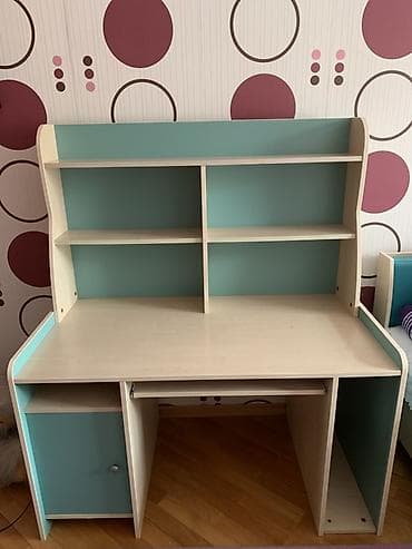 acilan divan modelleri: Uşaq/yeniyetmə otağı üçün mebel dəsti - Rəng: açıq ağac tonu + — 1