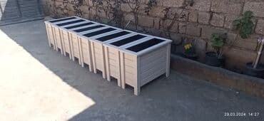 gullerin qiymeti: Taxta dibcəklər dekorativ ağaclar və güllər üçün istənilən ölçüdə və — 2