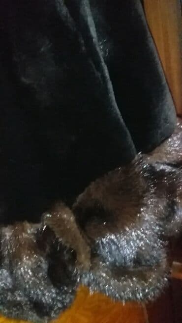 qadınlar üçün xəz palto: Норковый черный полушубок — 2