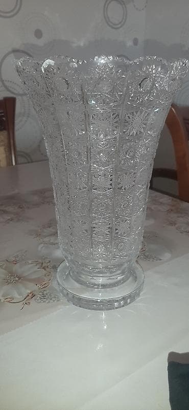 gül stendi: Vaza dəsti, Xrustal — 4