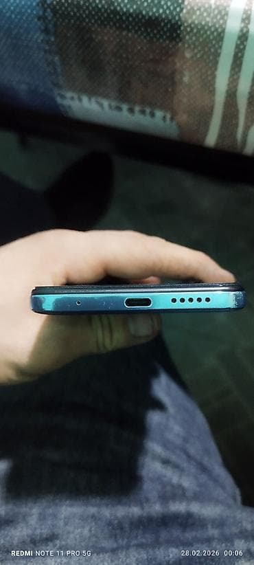 ayfon 8 ikinci el: Xiaomi 11i, 128 GB, rəng - Göy, 
 Barmaq izi — 3