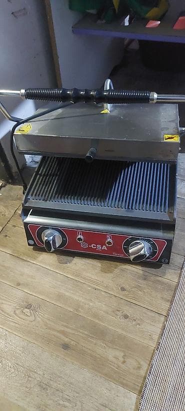 Profesional kontakt qril/panini aparatı – S-CSA (Türkiyə istehsalı) -