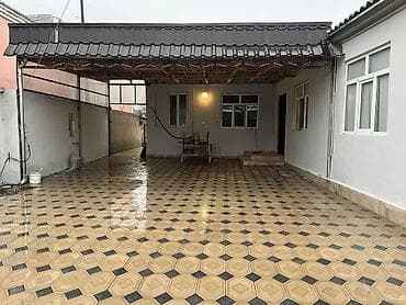 ev satlir: 3 otaqlı həyət evi - Planlama: geniş dəhliz, işıqlı zal, 2 yataq — 7