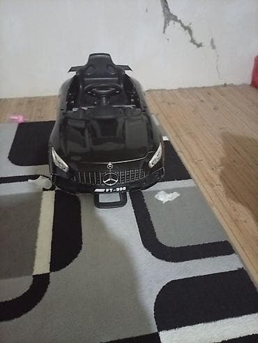 Детский мир: Uşaq elektrik maşını – Mercedes dizaynlı, model FT-998 - Rəng: qara - — 2