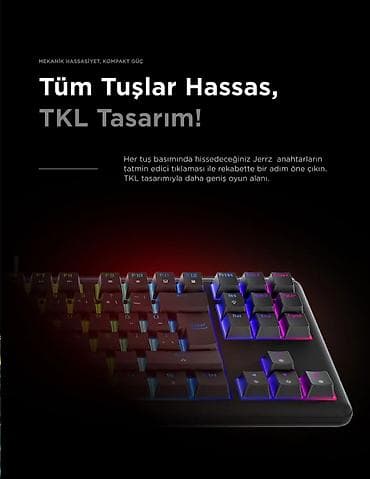 macbook pro: Rampage Claw Red Switch Rgb Q Mekanik Klavye Gaming Klavye Oyuncu — 4