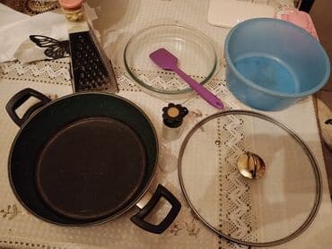 qazan dəsti: Qazan, rəng - Mavi, Antipriqar, Türkiyə — 3