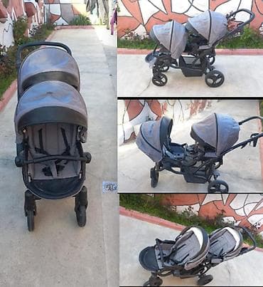 uşaq kalyasqasi: Əkizlər üçün araba — 1