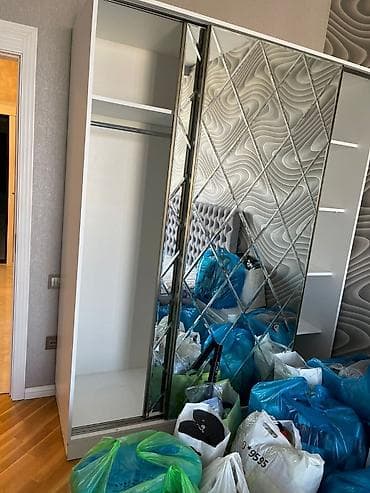 шкафы купе: Məhsul: Daxili interyer üçün dekorativ güzgülü kupe dolab Təsvir: - — 7