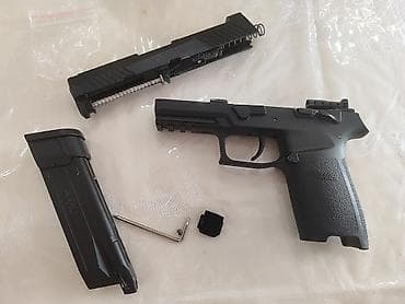 sirin ayi sekilleri: SIG SAUER üslubunda oyuncaq tapança seti - Material: tam dəmir korpus — 2