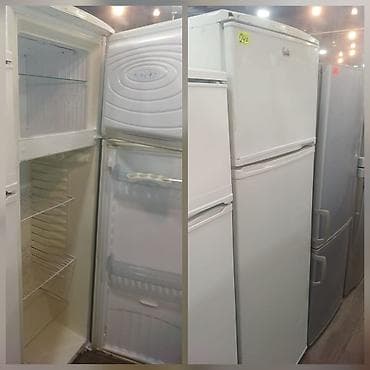 İki kameralı məişət soyuducusu - Üst hissədə dondurucu bölmə, alt