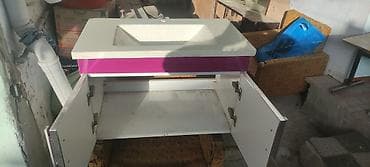 yellencek islenmis: Banyonuz üçün asma tipli lavabo dolabı - Üst hissə: inteqrə edilmiş — 1