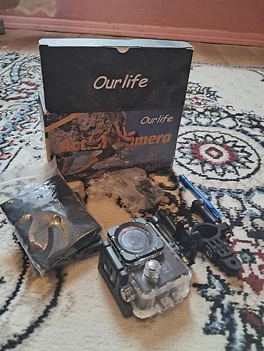 ev kamera: Ourlife Action Camera – tam dəst Məhsul təsviri: - Brend/model — 1