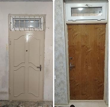 Demir qapi 240/100sm 190azn qiymet sondur Sumqayit 3752 leli Dəmir