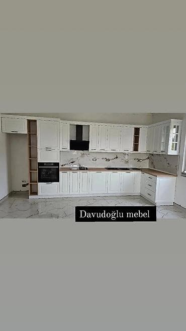 Sifarişlə mətbəx dəsti, Özü çəkən petlələr, Mat laminat, Kredit yoxdur, Pulsuz çatdırılma — 4