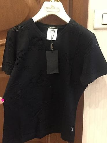 versace kosulja: Qadın köynəkləri – qara rəngdə, zərif detallarla - Model 1: Qısaqoll — 6