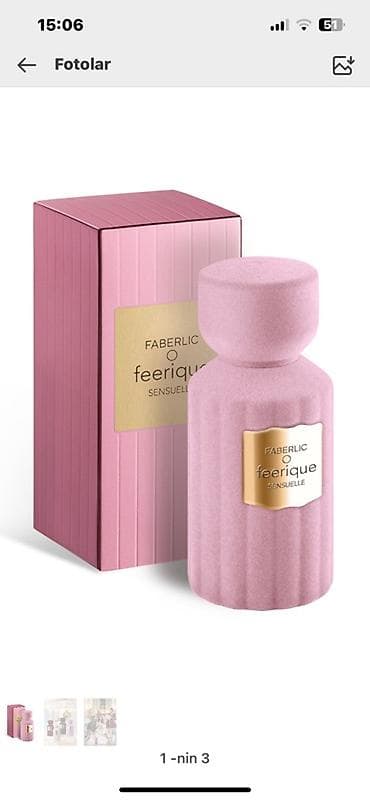 molekül 04 parfum: Faberlic ətirlər toplusu 1) El Hazna Eau de Parfum – 50 ml - Şərq — 2