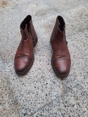 yarı botinkalar: GREYDER kişi ayaqqabısı – dəridən qışlıq/yarımboğaz model salam — 6