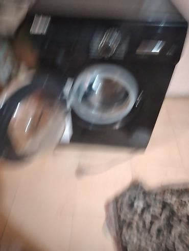 pitiminutka temiri: Galanz önyükləməli paltaryuyan maşın - Rəng: qara, xrom ön qapaq — 2