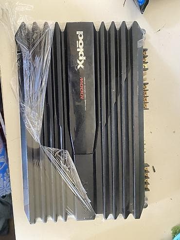 səs: Avtomobil üçün 4 kanallı gücləndirici – Xplod 1000W Xüsusiyyətlər: - — 2