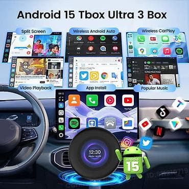 Автоэлектроника: Carlinkit TBox Ultra 3 Carlinkit TBox Ultra 3 – Avtomobiliniz üçün — 3