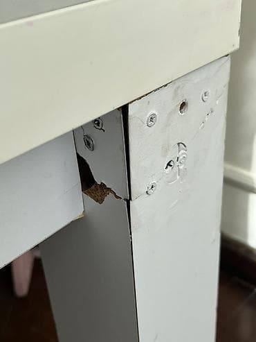 ofis kreslo: Dördbucaq masa, Siyirməsiz, Laminat, Zəmanətsiz — 3