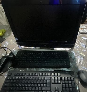 HP All-in-One masaüstü kompüter dəsti Xüsusiyyətlər: - HP All-in-One