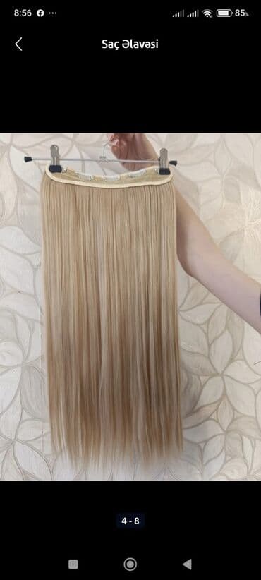 sac rəngi: Taxma saçlar, Süni, İşlənmiş — 4