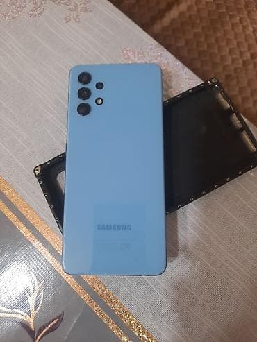 Samsung Galaxy A32, 64 GB, rəng - Göy, Barmaq izi