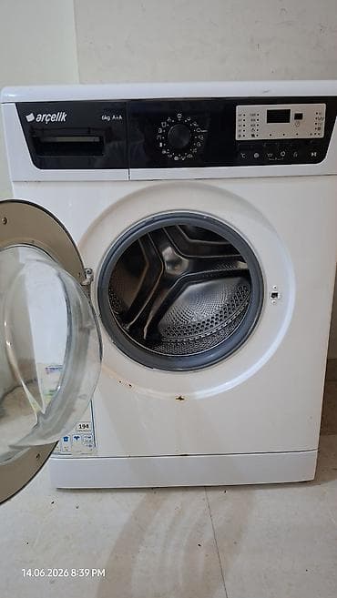 pro: Arçelik paltaryuyan maşın - Tutum: 6 kq - Enerji sinfi: A+ — 2
