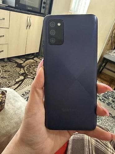galaxy tab a7: Samsung Galaxy A02 S, rəng - Mavi, İki sim kartlı — 3