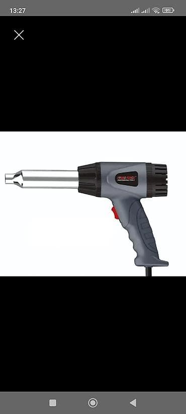 electric: İsti hava fenı (heat gun) – Portoforce Professional Tools - Güclü — 1