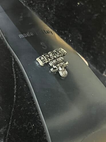 kisiler ucun gumus sepler: Ölçü: 37, rəng - Qara, İşlənmiş — 4