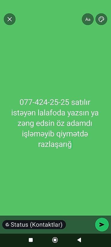 Nömrə satışı: 077-424-25-25 - Mobil operator: 077 (Azerfon/Nar lalafo.az -da Nömrə satışı: 077-424-25-25 - Mobil operator: 077 (Azerfon/Nar