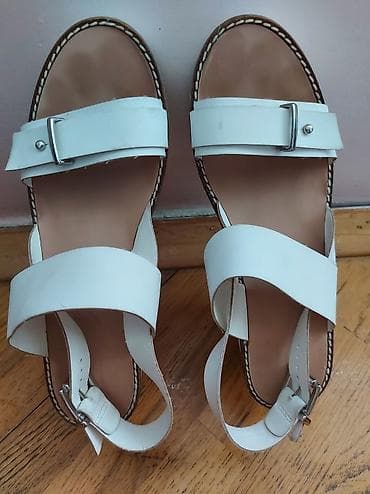 ayaqqab: Ölçü: 39, rəng - Bej, İşlənmiş — 3