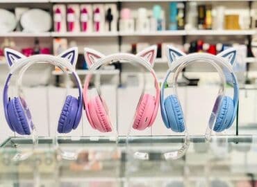 "Hoco W42 Cat Ear" bluetooth qulaqlıq. BÜTÜN MALLAR YENIDIR!!!⚜️ Ünvan