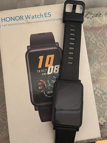 Yeni, Smart saat, Honor, Sensor ekran, rəng - Qara