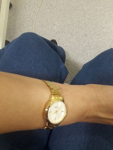 relax saat: Qol saatı, Curren, rəng - Qızılı — 4