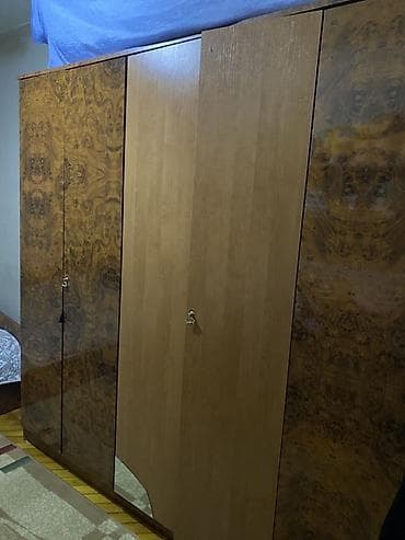 gencede qapilar: 6 qapı, Qəhvəyi, Taxta, Açılan, Düz dolab — 2