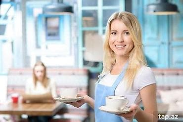 İş: Ofisiant tələb olunur, Restoran, Gündəlik ödəniş, 18-29 yaş, 1-2 illik təcrübə — 1