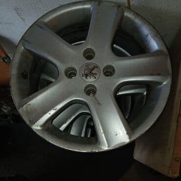авто фольксваген: Peugeot ehtiyat hissələri - Alüminium disklər: 5 cıvatalı, Peugeot — 1