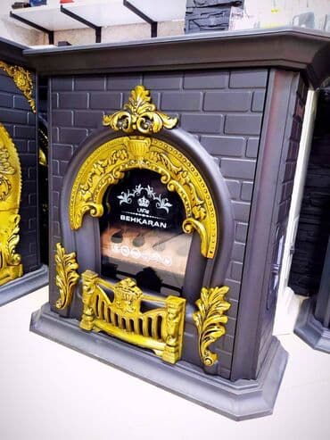 odun kesen mator: Kamin Peçi, Yeni, yanacaq - Qaz, Odun, Ödənişli çatdırılma — 1
