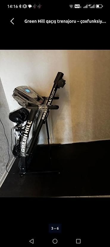 qaci: Green Hill qaçış trenajoru – teze salafandi səs etirmiyen xalcada — 3