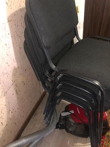 Ofis oturacaqları: Yığılabilən ofis/stul dəsti 1 ededin qiymetidi - Model: metal — 2